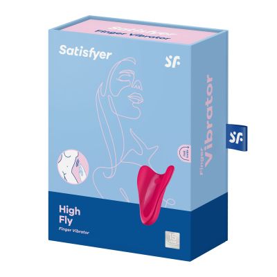 Вібратор на палець Satisfyer High Fly Red Вібратор на палець Satisfyer High Fly Red