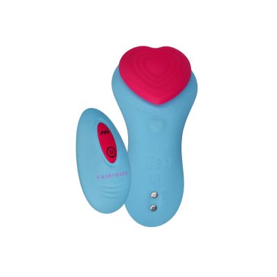 Вібратор у трусики FairyGasm HeartGem blue Вібратор у трусики FairyGasm HeartGem blue