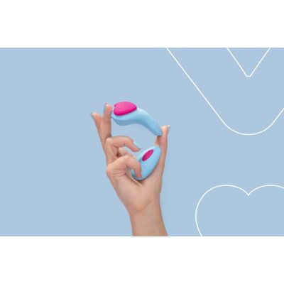 Вібратор у трусики FairyGasm HeartGem blue Вібратор у трусики FairyGasm HeartGem blue