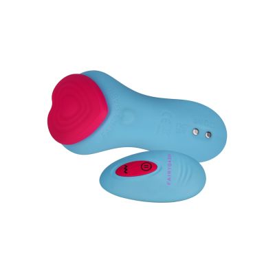 Вібратор у трусики FairyGasm HeartGem blue Вібратор у трусики FairyGasm HeartGem blue