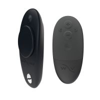 Смартвібратор у трусики We-Vibe Moxie+ Satin Black, оновлений пульт ДК 