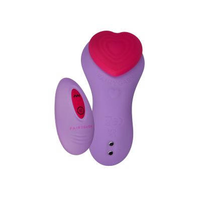 Вібратор у трусики FairyGasm HeartGem violet Вібратор у трусики FairyGasm HeartGem violet