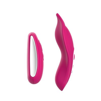 Вібратор у трусики Liebe Panty Vibe Recargable Cerise, нагрів до 39 °C, пульт, трусики S-M в комплекті