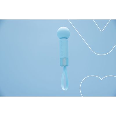 Вібромасажер FairyGasm Pearlstasy blue