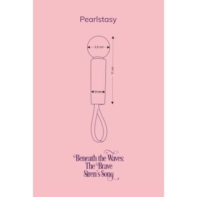 Вібромасажер FairyGasm Pearlstasy blue