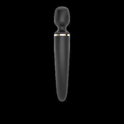 Вібромасажер Satisfyer Wand-er Woman (Black/Gold), водонепроникний, потужний, розмір XXL Вібромасажер Satisfyer Wand-er Woman (Black/Gold), водонепроникний, потужний, розмір XXL