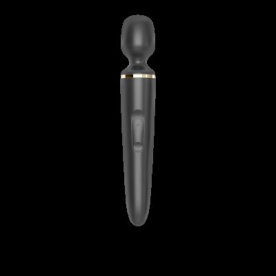 Вібромасажер Satisfyer Wand-er Woman (Black/Gold), водонепроникний, потужний, розмір XXL Вібромасажер Satisfyer Wand-er Woman (Black/Gold), водонепроникний, потужний, розмір XXL