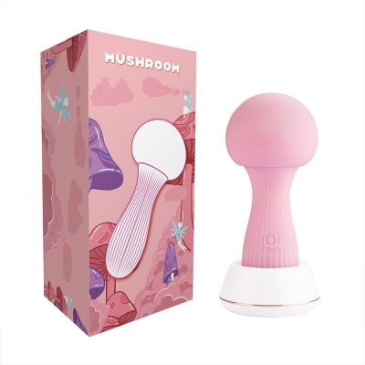 Вібромасажер Otouch MUSHROOM Pink, 7 режимів, функція нічника, технологія «старт-стоп» Вібромасажер Otouch MUSHROOM Pink, 7 режимів, функція нічника, технологія «старт-стоп»
