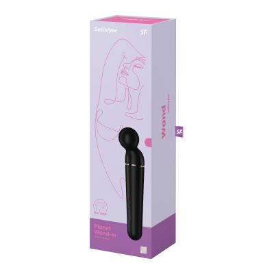 Вібромасажер Satisfyer Planet Wand-er Black/Rosegold Вібромасажер Satisfyer Planet Wand-er Black/Rosegold