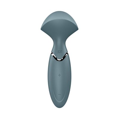 Вібромасажер Satisfyer Mini Wand-er Grey Вібромасажер Satisfyer Mini Wand-er Grey