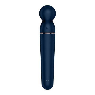 Вібромасажер Satisfyer Planet Wand-er Blue/Rosegold