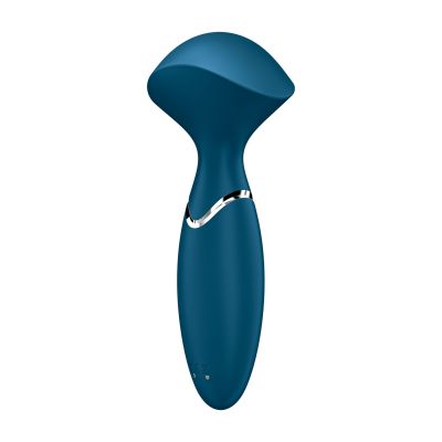 Вібромасажер Satisfyer Mini Wand-er Blue Вібромасажер Satisfyer Mini Wand-er Blue