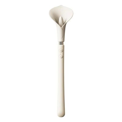 Вібромасажер Zalo — Calla Ivory White