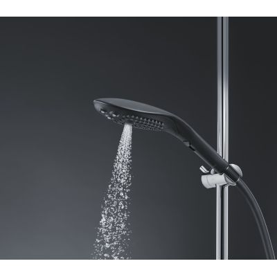 Насадка-стимулятор для душу 2 в 1 Womanizer Wave Black, масажер для інтимних зон Насадка-стимулятор для душу 2 в 1 Womanizer Wave Black, масажер для інтимних зон