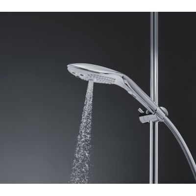 Насадка-стимулятор для душу 2 в 1 Womanizer Wave Chrome, масажер для інтимних зон Насадка-стимулятор для душу 2 в 1 Womanizer Wave Chrome, масажер для інтимних зон