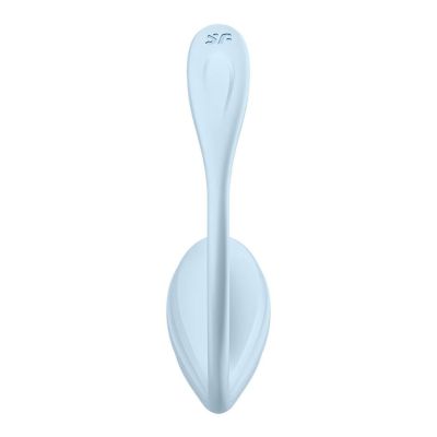 Віброяйце Satisfyer Smooth Petal Connect App Light Blue Віброяйце Satisfyer Smooth Petal Connect App Light Blue