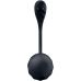 Смарт-віброяйце Satisfyer Ribbed Petal Connect App Black, керування зі смартфона, пульт ДК