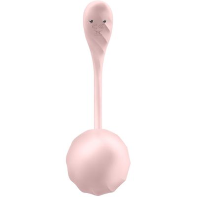 Віброяйце Satisfyer Ribbed Petal Connect App Rose Віброяйце Satisfyer Ribbed Petal Connect App Rose