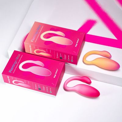 Смарт-віброяйце Magic Motion Flamingo Max Pink 2 в 1: віброяйце та тренажер Кегеля, 10 режимів