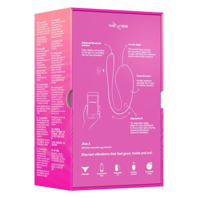 Смарт-віброяйце We-Vibe Jive 2 Electric Pink Смарт-віброяйце We-Vibe Jive 2 Electric Pink