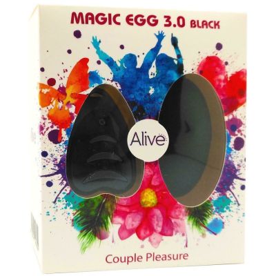 Віброяйце Alive Magic Egg 3.0 Black із пультом ДУ Віброяйце Alive Magic Egg 3.0 Black із пультом ДУ