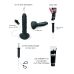 Фалоімітатор, що кінчає Strap-On-Me Squirting Cum Dildo Realistic Black, діам. 3,5 см, силікон Фалоімітатор, що кінчає Strap-On-Me Squirting Cum Dildo Realistic Black, діам. 3,5 см, силікон