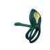 Смарт ерекційне кільце Zalo BAYEK Turquoise Green, подвійне з ввідною частиною, пульт ДК Смарт ерекційне кільце Zalo BAYEK Turquoise Green, подвійне з ввідною частиною, пульт ДК