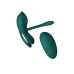 Смарт ерекційне кільце Zalo BAYEK Turquoise Green, подвійне з ввідною частиною, пульт ДК Смарт ерекційне кільце Zalo BAYEK Turquoise Green, подвійне з ввідною частиною, пульт ДК