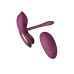 Смарт ерекційне кільце Zalo — BAYEK Velvet Purple, подвійне з ввідною частиною, пульт ДК Смарт ерекційне кільце Zalo — BAYEK Velvet Purple, подвійне з ввідною частиною, пульт ДК
