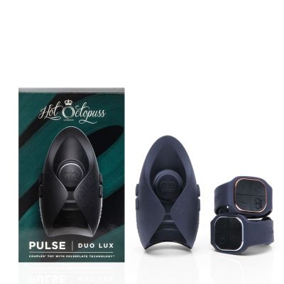 Мастурбатор Hot Octopuss PULSE DUO LUX, пульсація, використання без рук, підходить для пар, 2 пульти