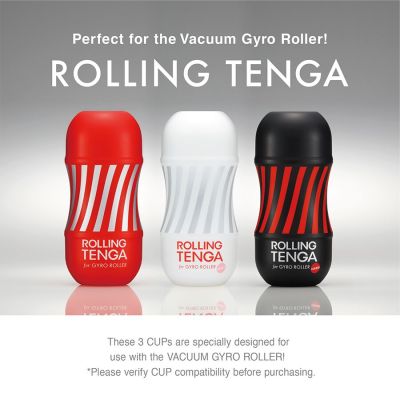 Автоматичний мастурбатор Tenga VACUUM GYRO ROLLER, ротація та вакуум, сумісний із Tenga Cup Автоматичний мастурбатор Tenga VACUUM GYRO ROLLER, ротація та вакуум, сумісний із Tenga Cup