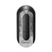 Мастурбатор Tenga Flip Zero Electronic Vibration Black, змінна інтенсивність, розкладний