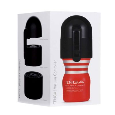 Вакуумна насадка Tenga Vacuum Controller, всмоктувальний ефект (без мастурбатора)