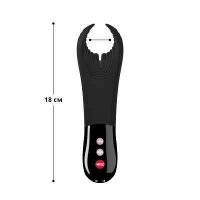 Вібратор для пеніса Fun Factory MANTA black, підходить для парних ігор Вібратор для пеніса Fun Factory MANTA black, підходить для парних ігор