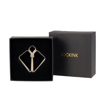 Затискачі для сосків LOCKINK Nipple Clamps - Golden Затискачі для сосків LOCKINK Nipple Clamps - Golden