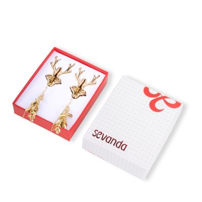 Затискачі для сосків LOCKINK SEVANDA Stag Adjustable Nipple Clamps Set Затискачі для сосків LOCKINK SEVANDA Stag Adjustable Nipple Clamps Set