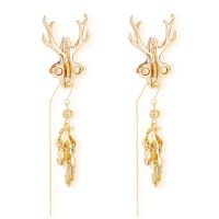 Затискачі для сосків LOCKINK SEVANDA Stag Adjustable Nipple Clamps Set Затискачі для сосків LOCKINK SEVANDA Stag Adjustable Nipple Clamps Set