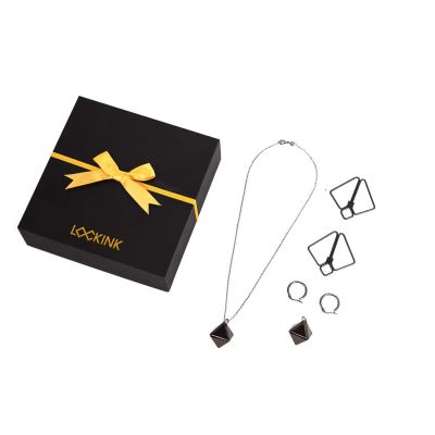 Затискачі для сосків з важкою підвіскою LOCKINK Nipple Clamps with Heavy Pendant - Grey Затискачі для сосків з важкою підвіскою LOCKINK Nipple Clamps with Heavy Pendant - Grey