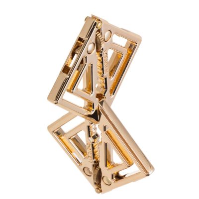 Затискачі для сосків з важкою підвіскою LOCKINK Adjustable Nipple Clamps with Heavy Pendant - Golden Затискачі для сосків з важкою підвіскою LOCKINK Adjustable Nipple Clamps with Heavy Pendant - Golden
