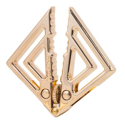 Затискачі для сосків з важкою підвіскою LOCKINK Adjustable Nipple Clamps with Heavy Pendant - Golden Затискачі для сосків з важкою підвіскою LOCKINK Adjustable Nipple Clamps with Heavy Pendant - Golden