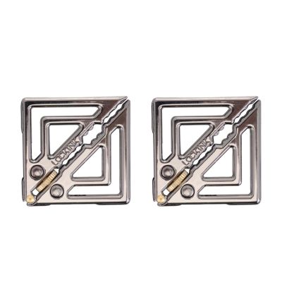 Затискачі для сосків з легкої підвіскою LOCKINK Adjustable Nipple Clamps with Light Pendant - Grey Затискачі для сосків з легкої підвіскою LOCKINK Adjustable Nipple Clamps with Light Pendant - Grey